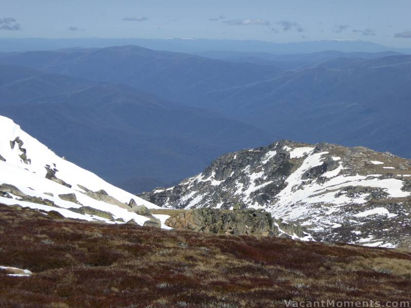 Leather Barrel Creek valley looking south into Victoria