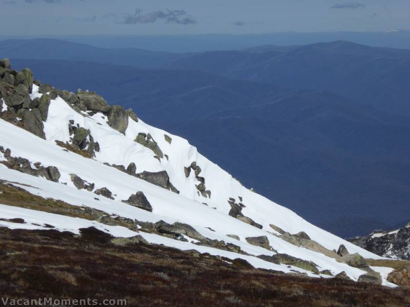 The backside of Middle Ramshead into Leather Barrel Creek