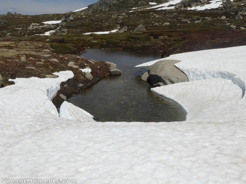 The sink hole has sunk - <a href=rrr.asp?rrid=860 target=_blank>compare with 2nd photo from last week</a>