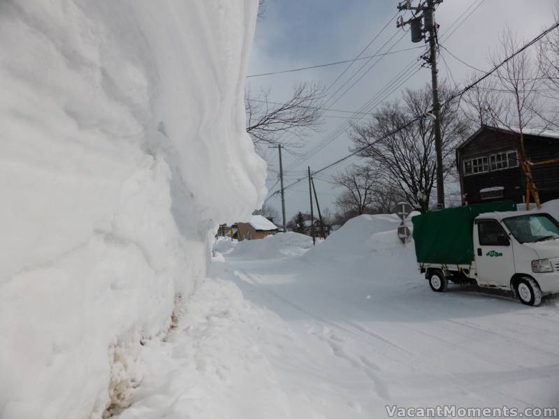 The Winds of Thor have been creating cornices in the streets