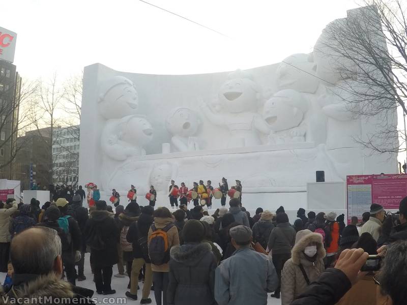 Apart from riding, the Sapporo Snow and Ice Festival is a must each February