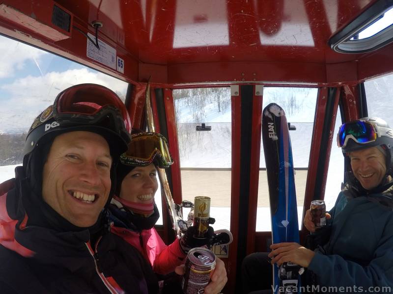 The Gondola Gang: Peter, Andrea and Phil