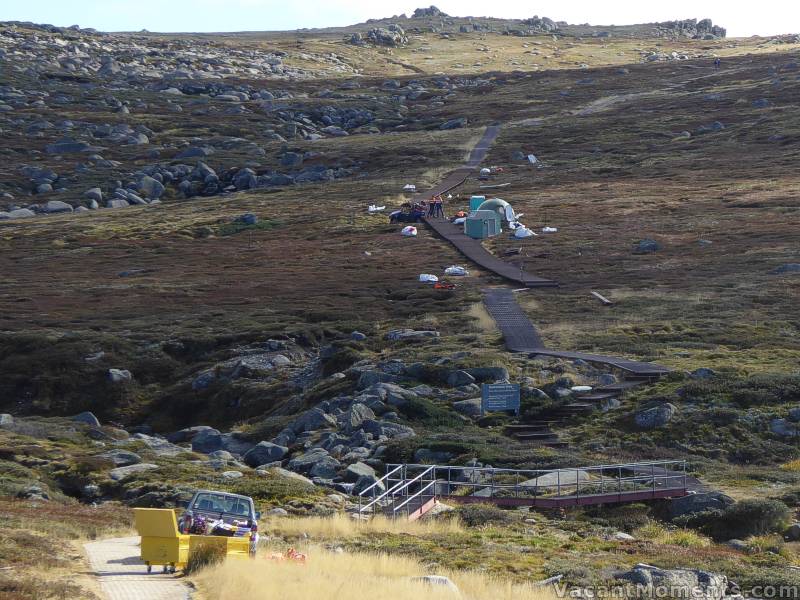 Kosciuszko Walking Trail is getting some maintenance and a little road re-alignment