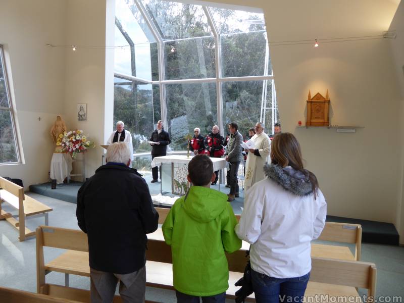 The Blessing of the Snow ceremony