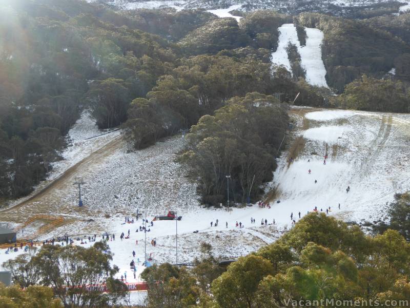 The Snow Play area was very popular