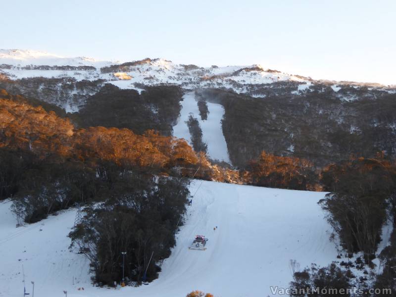 Sundance (not yet open) and High Noon in the background