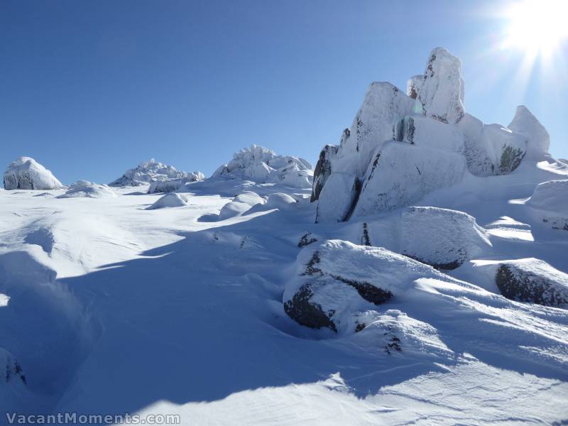 Everest in the far background behind the top of Signature Hill