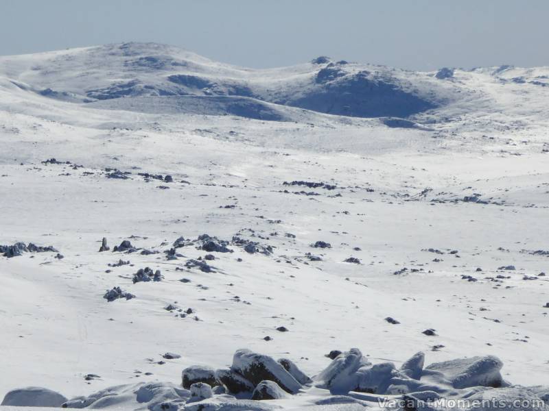 Looking north towards Blue Lake