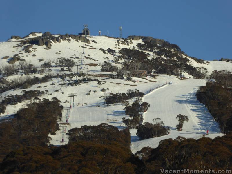 Upper Crackenback yesterday before first tracks/trenches ;-)