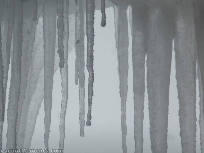 More icycles and more fog