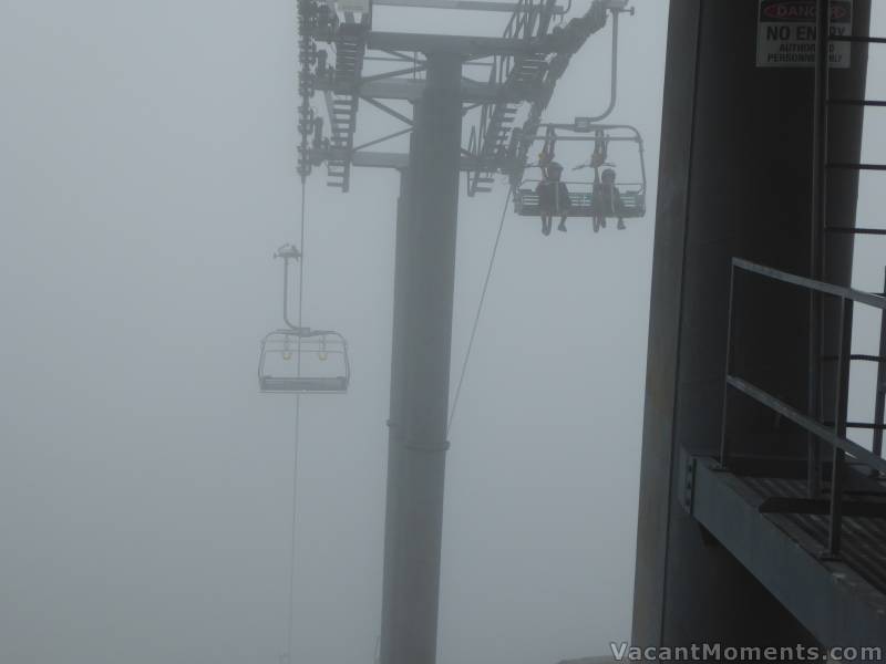 Thredbo yesterday - looking a little better today but still feels like winter :-)