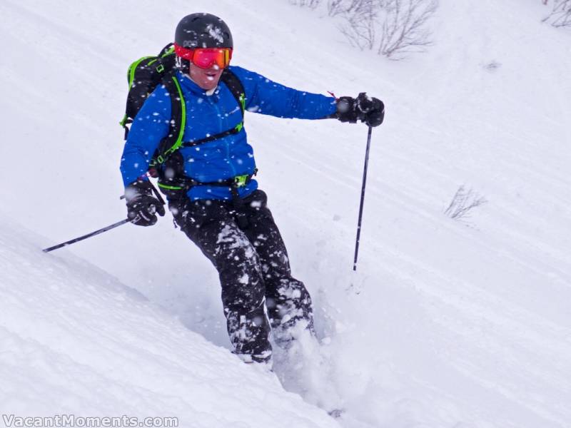 SpongeBob enjoying last turns before arriving in Thredbo tomorrow