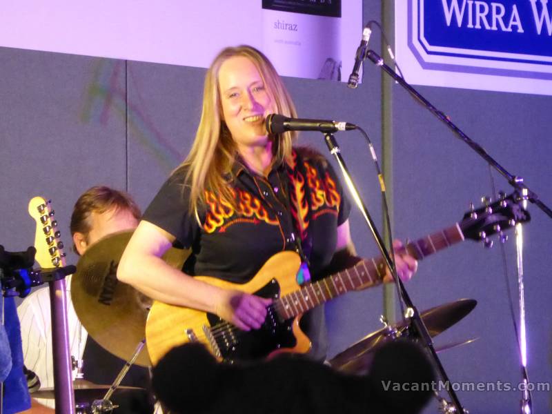 Fiona Boyes Band in the Kosi Room. Fiona is one of the five nominees for<BR>the 37th Blues Music Awards in the Koko Taylor Award (Traditional Blues Female) category