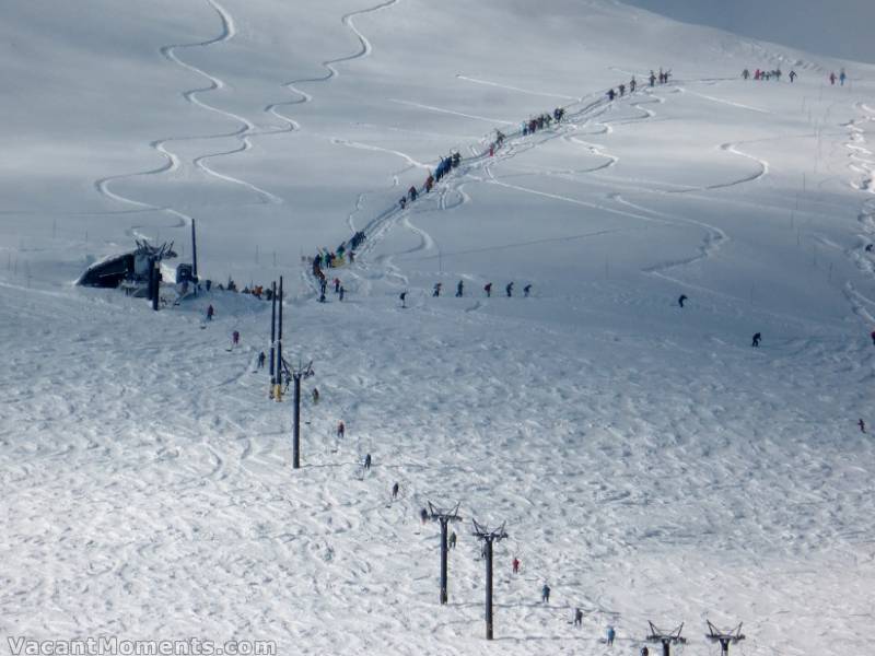 The fair-weather warriors climbing to the peak