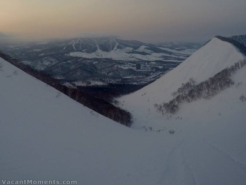 A 6am snow mobile ride to catch the rising sun