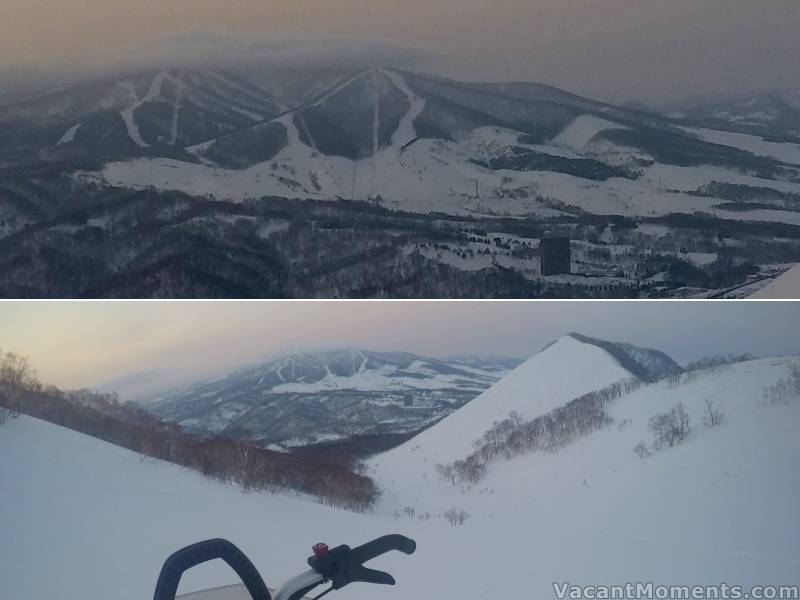 Dawn over Rusutsu Resort