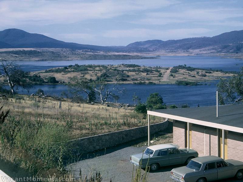 <em>Old Jindabyne going under</em> - Rosco believes his mother took this in Jindabyne circa 1967