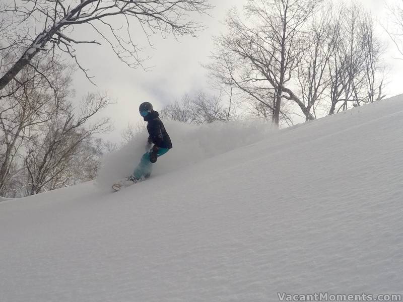 Last words to Andrea making the most of the freshies