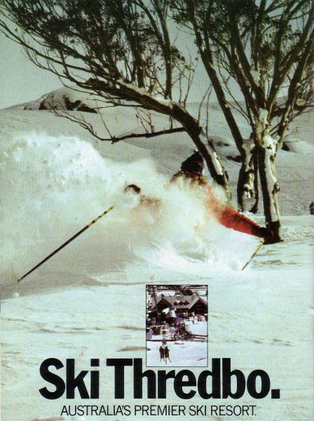 Thredbo Ad - Fall-Line ski mag - August 1981