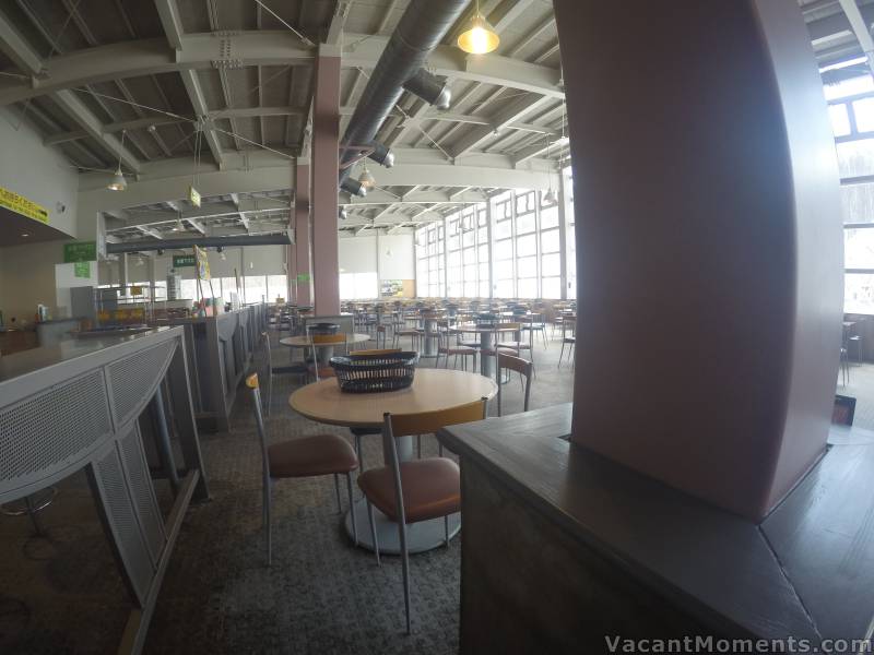 No rush to find a seat in the Steamboat food hall for lunch