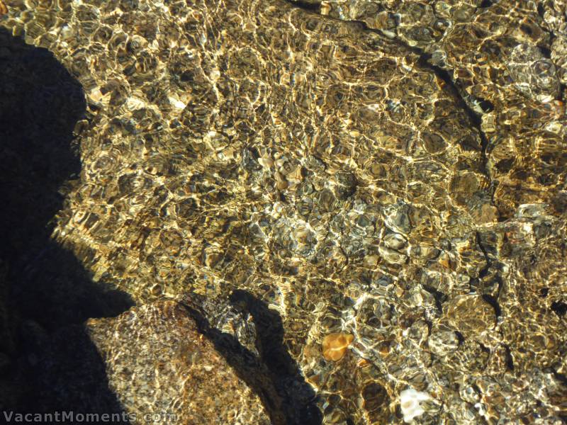 Crystal clear waters on their way to the Pacific Ocean