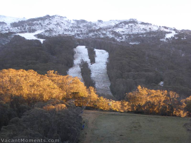 Friday: This dusting came with much lower temperatures