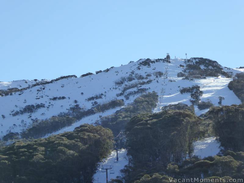 Crackenback, The Bluff and Supertrail this afternoon