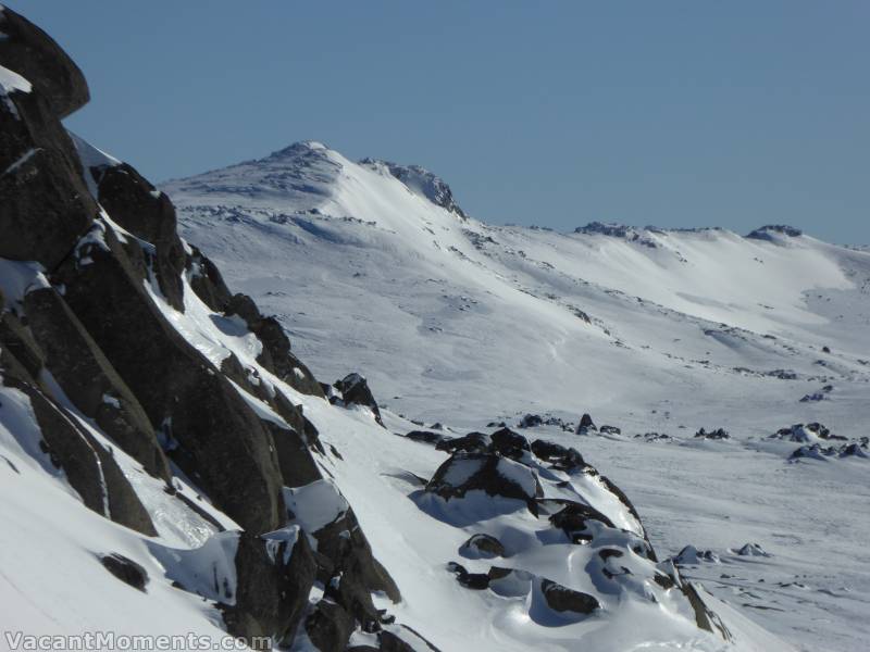 With heart rate up a tad, I climbed the Back-Door to take in the view - looking out towards Etheridge