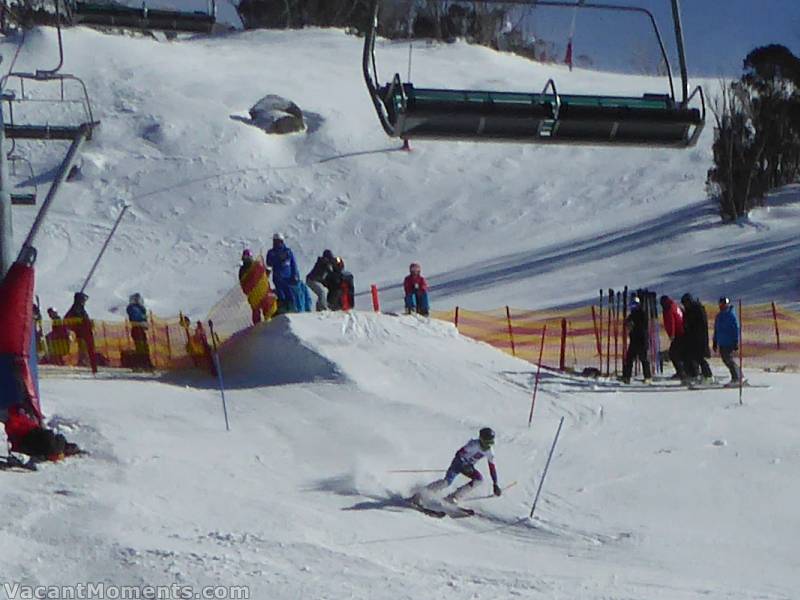 FIS Slalom races were held on World Cup where GS had been held earlier in the week.