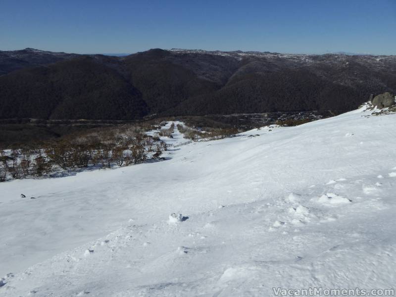 Wiamea down to Cruiser - off piste was boiler plate