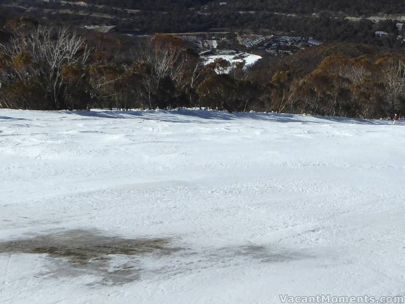 Supertrail with ice, grass and deep sugar<BR>Friday Flat in the distance