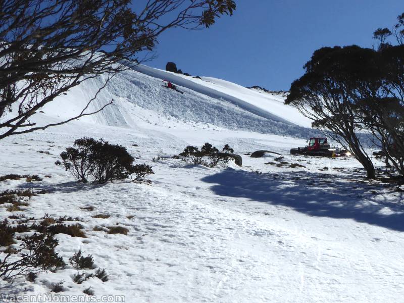 Where the groomers have been spending their time<BR>all for just a single day of competition