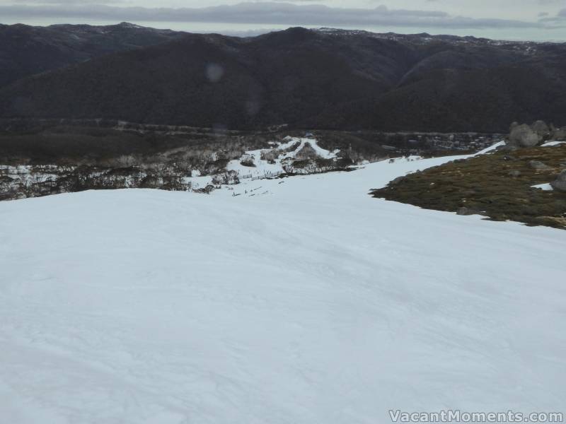 Looking down to Cruiser from Wiamea