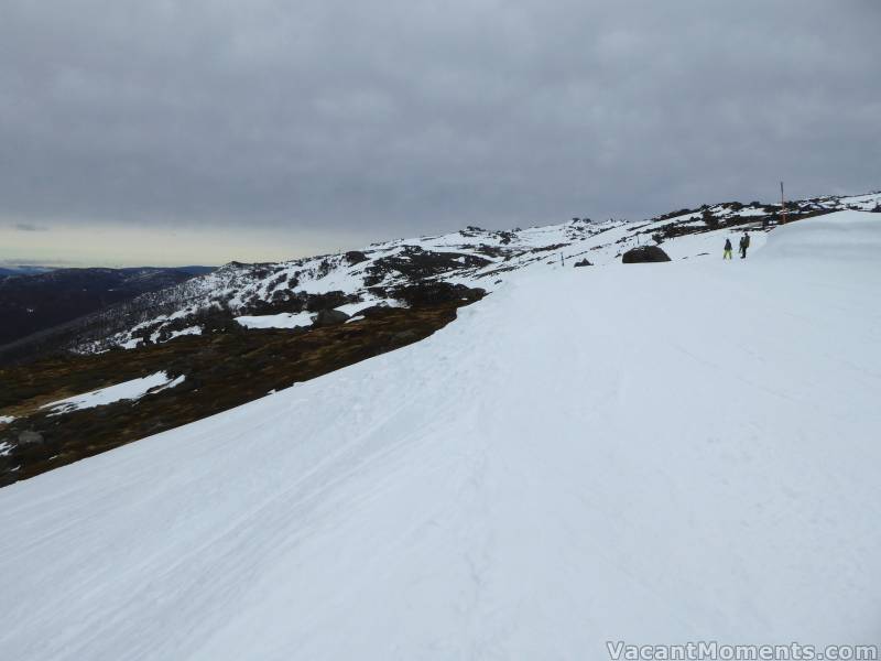 Top of Sponars looking back towards Eagles Nest