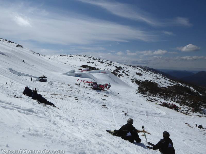 Yesterday (Wednesday) and the scene was set above The Cruiser