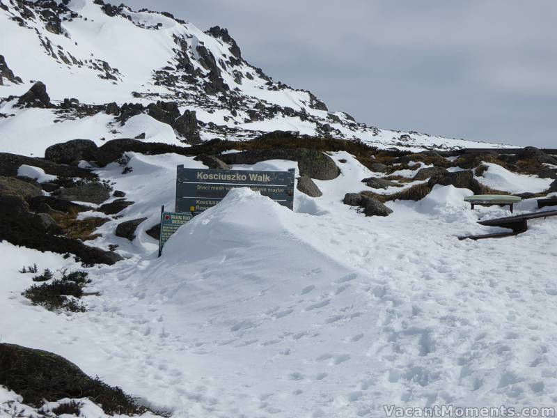 Much of the Walking Trail to Kosi is clear but not all