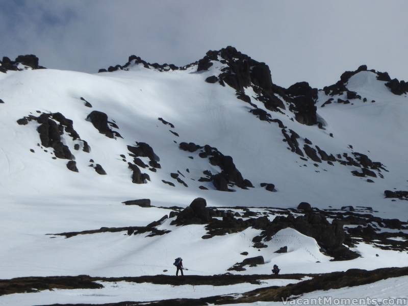 Many were seen going towards the heavy clouds in the backcountry 