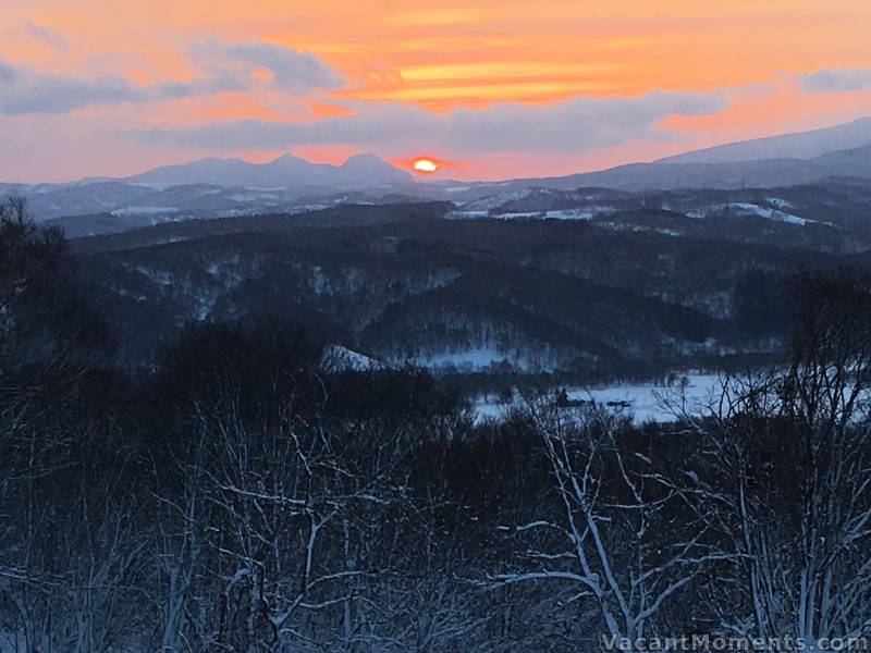 A stunning sunset