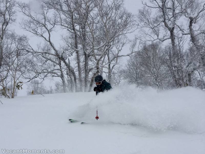 Lucky Phil found fresh pow