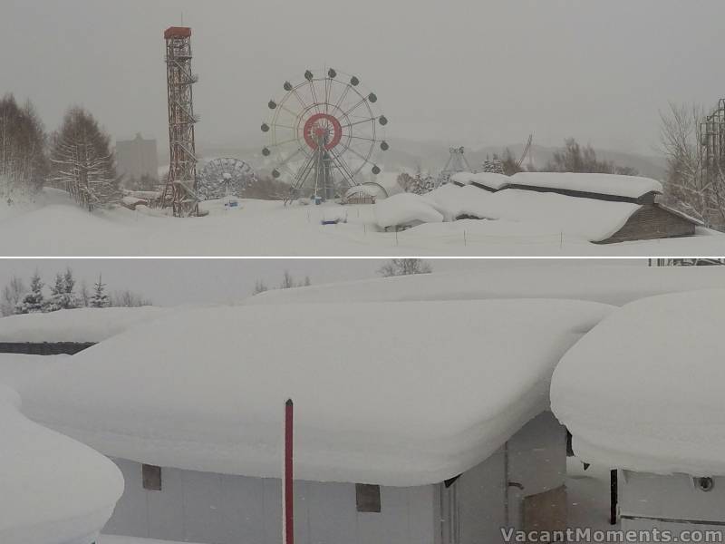 What 70cms of light fluffy flakes looks like