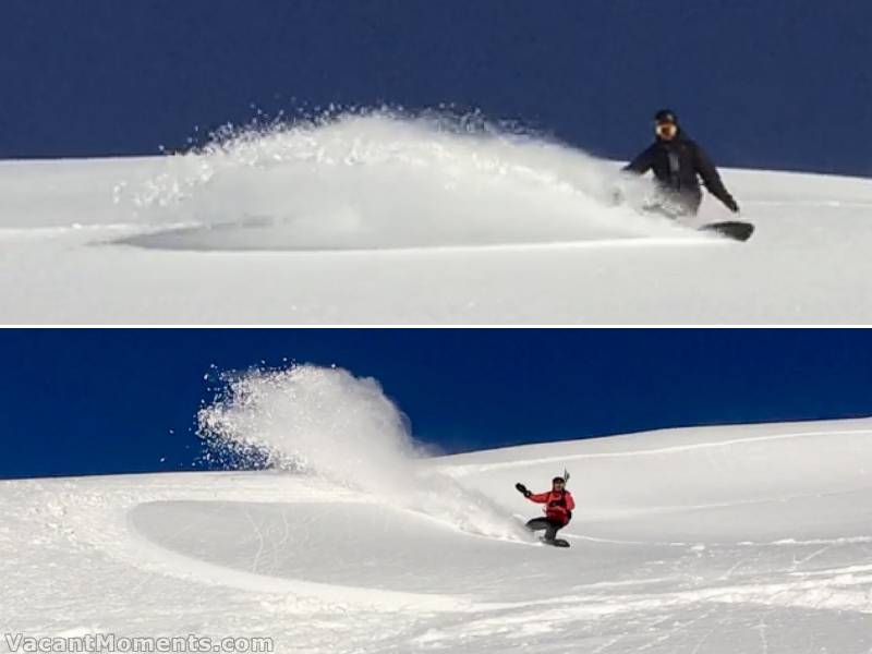 Surfing the peaks on Hokkaido