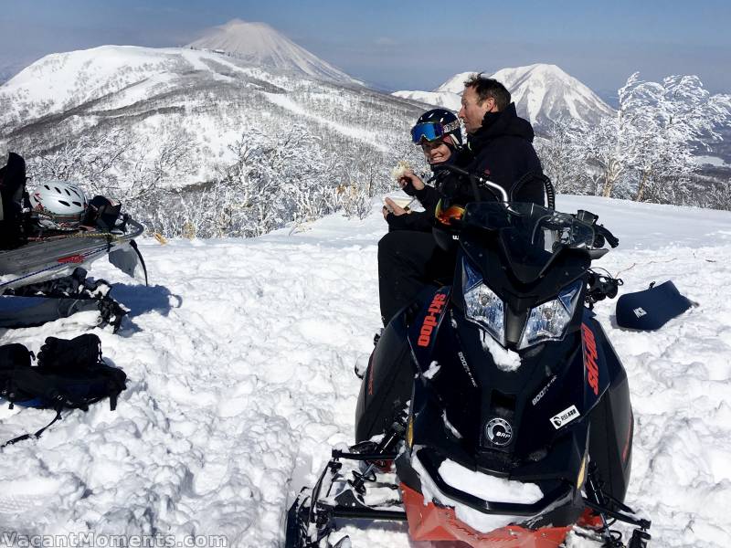 Time for picnic lunches on top of the world