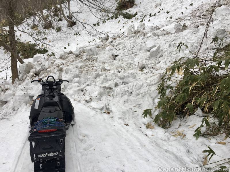 Avalanches are closing the trails