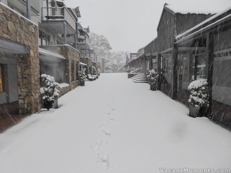 I'll miss those first tracks through Thredbo Village on a fresh powder morning